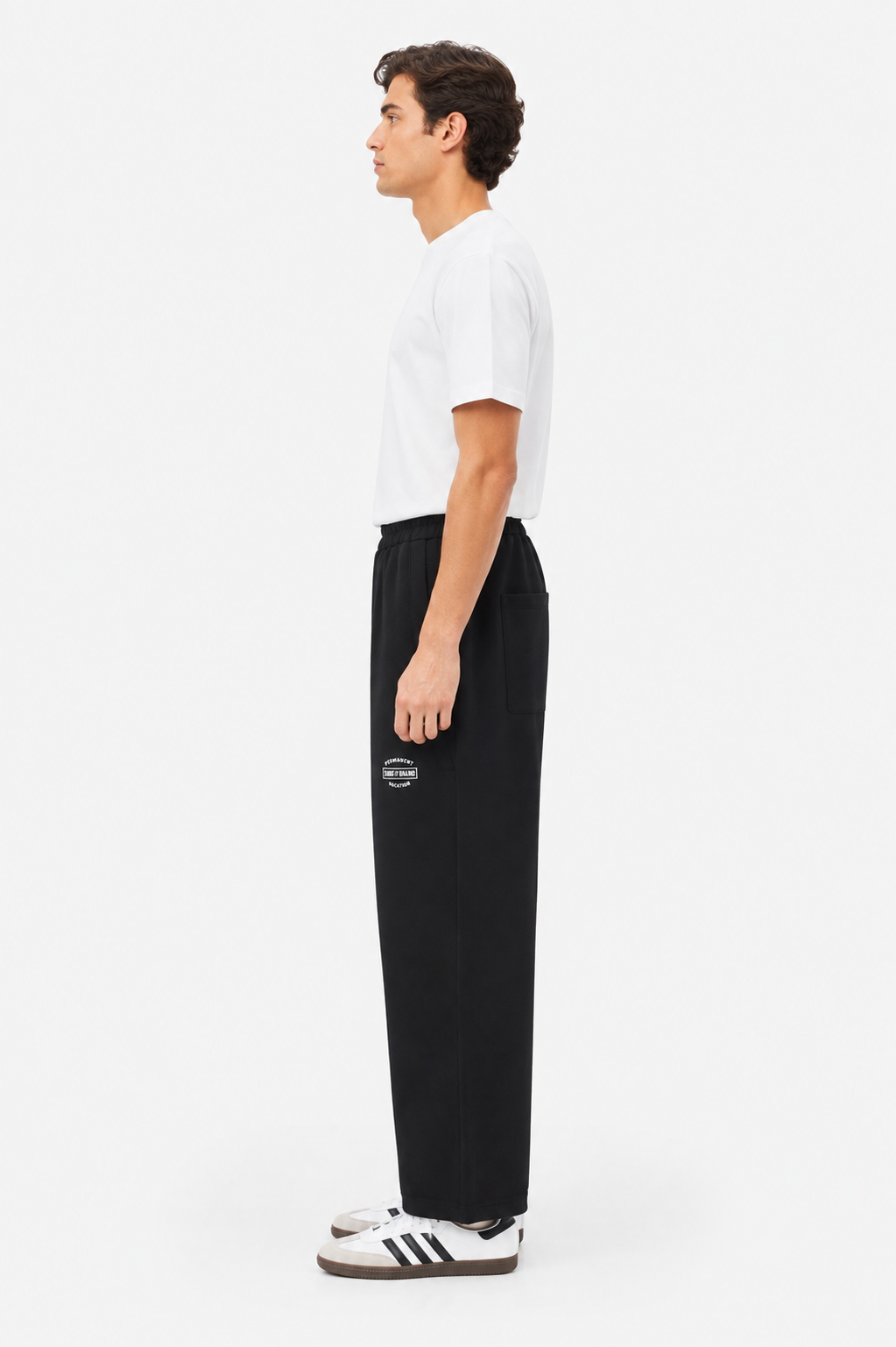 Men's Ultimate Straight Fit Trackpant- Black