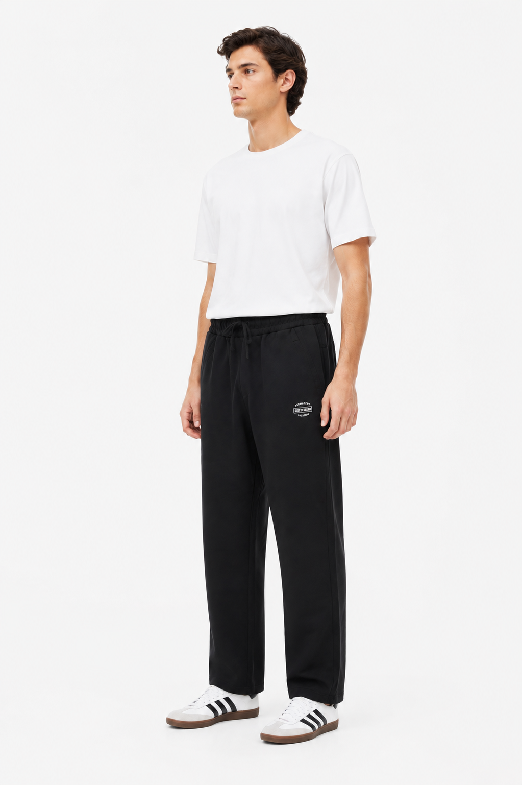 Men's Ultimate Straight Fit Trackpant- Black
