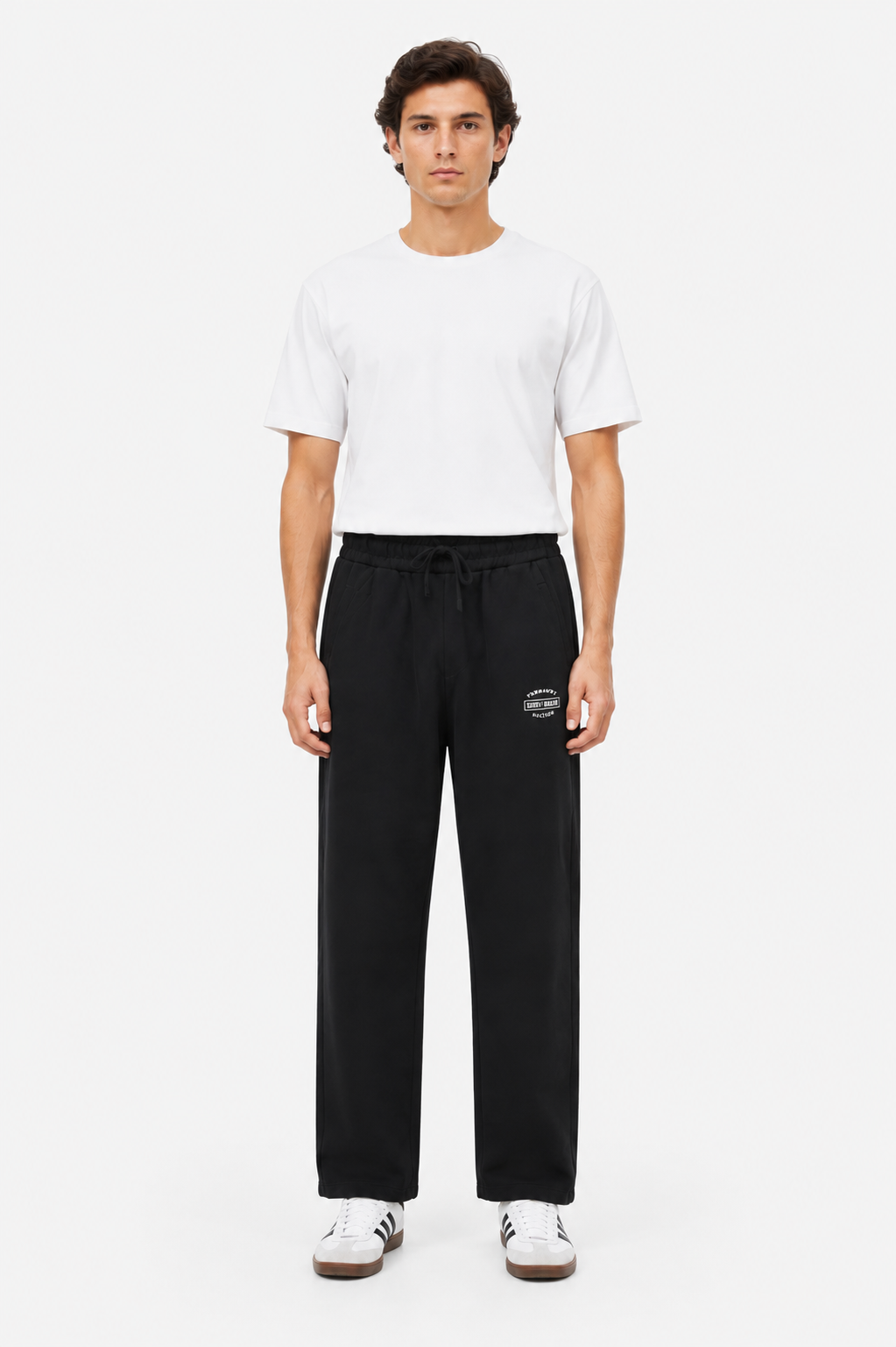 Men's Ultimate Straight Fit Trackpant- Black