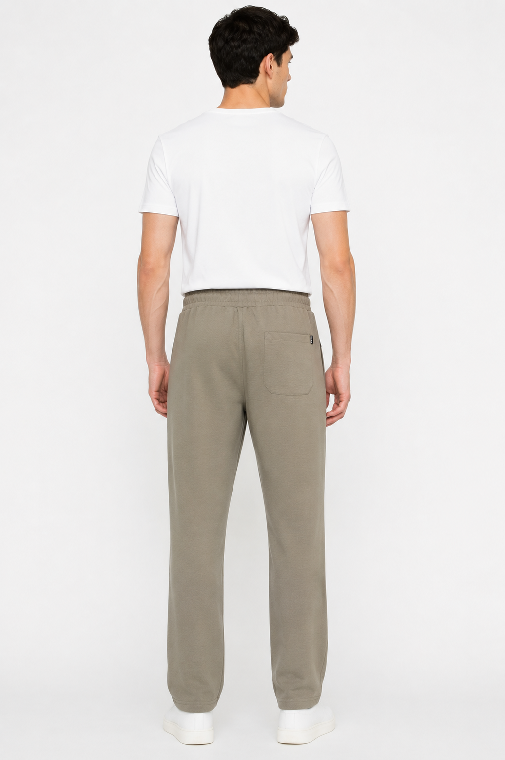 Men's Premium Relaxed-Fit Track Pants- Beige