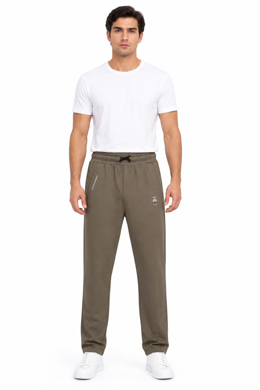 Men's Premium Relax Fit Track Pant – Brown