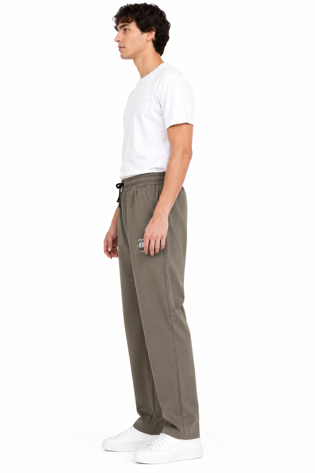 Men's Premium Relax Fit Track Pant – Brown