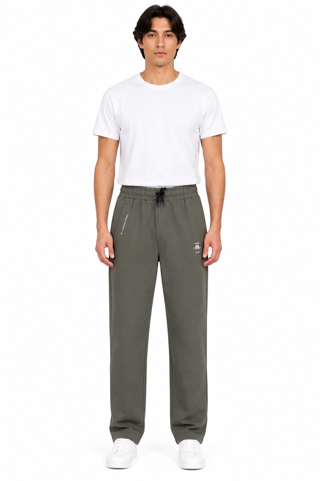Men's Premium Relax Fit Track Pant – Olive Green