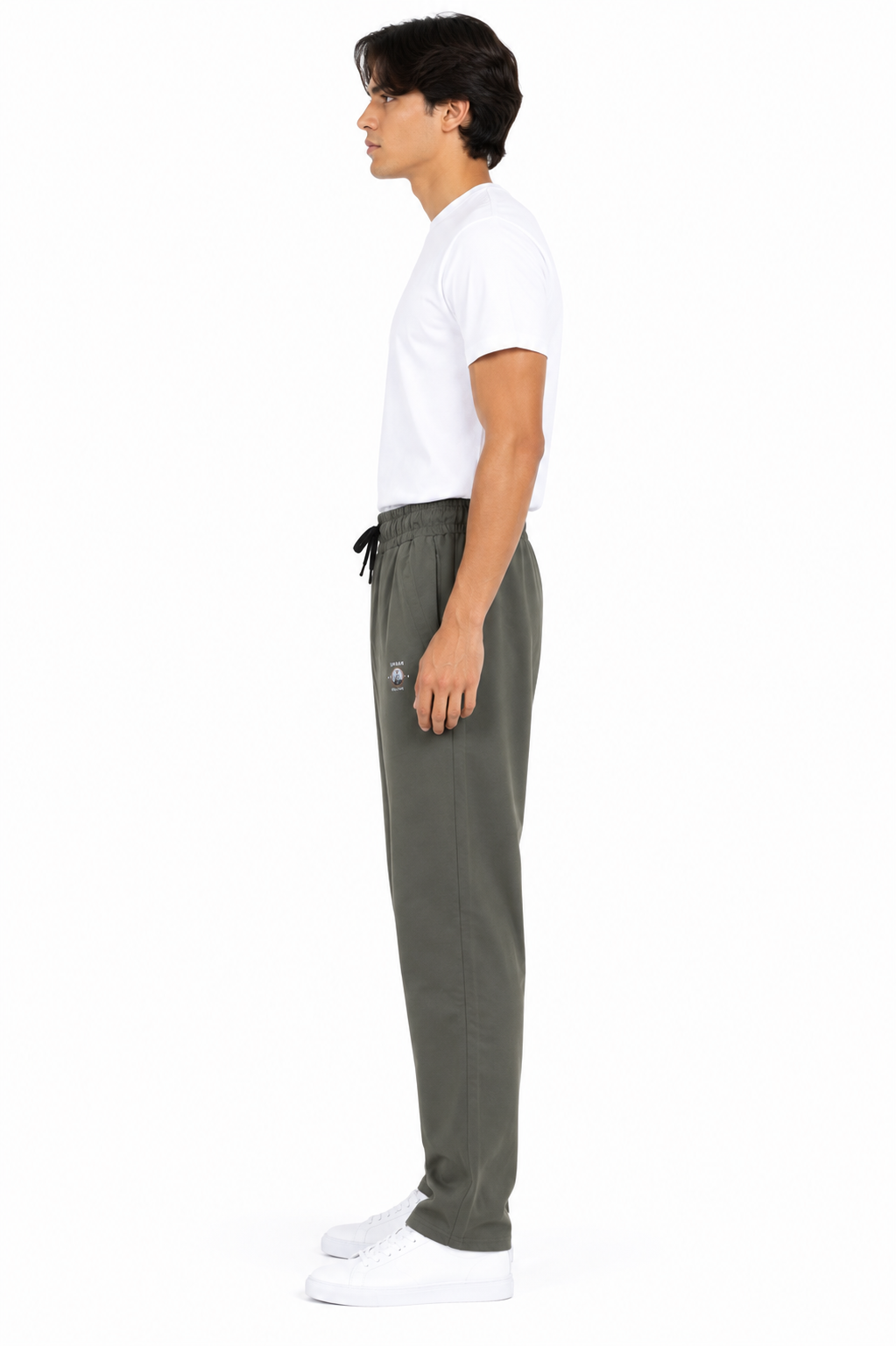 Men's Premium Relax Fit Track Pant – Olive Green