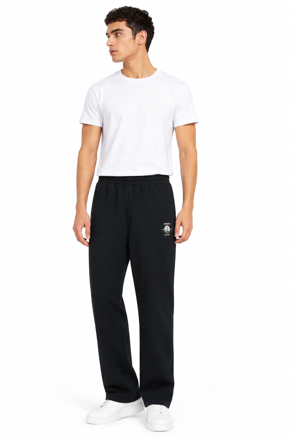 Men's Premium Relax Fit Track Pant – Black