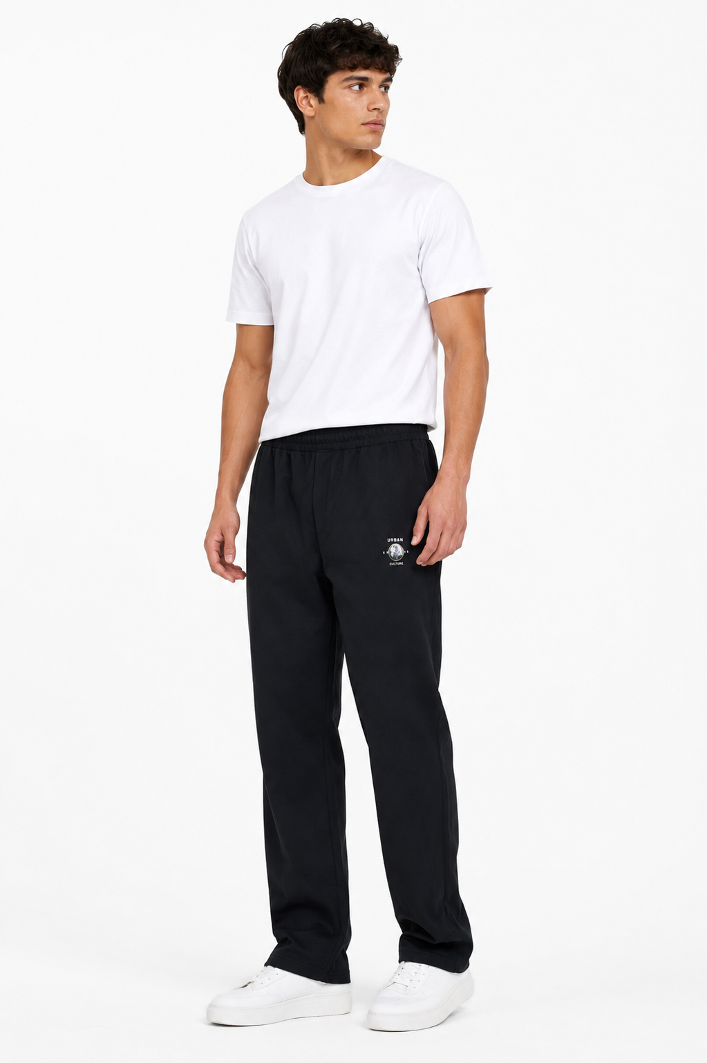 Men's Premium Relax Fit Track Pant – Black