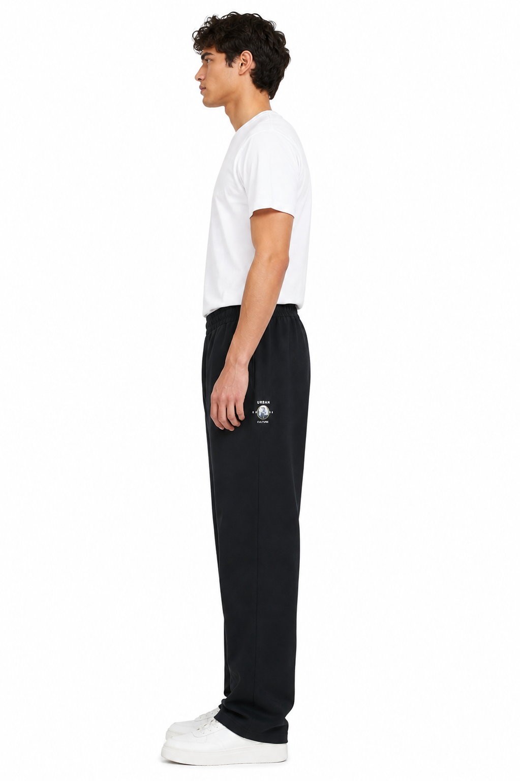 Men's Premium Relax Fit Track Pant – Black