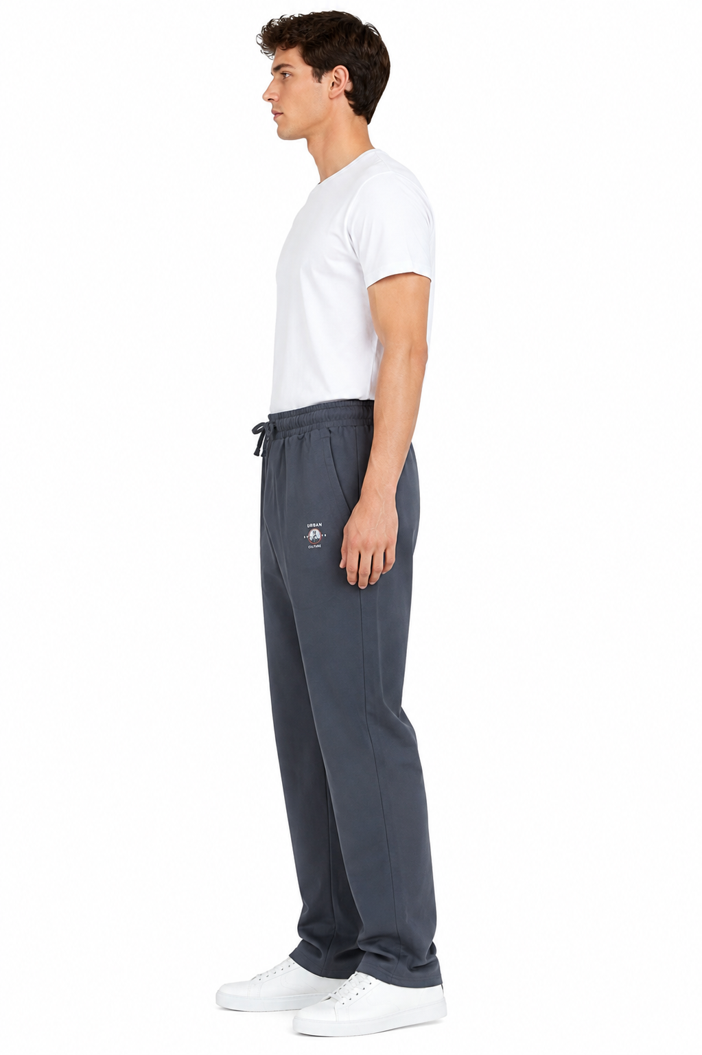 Men's Premium Relax Fit Track Pant – Grey