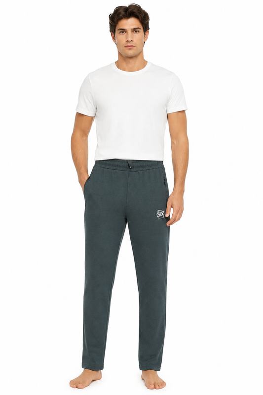 CloudEase Premium Lounge Trackpants– Olive Green