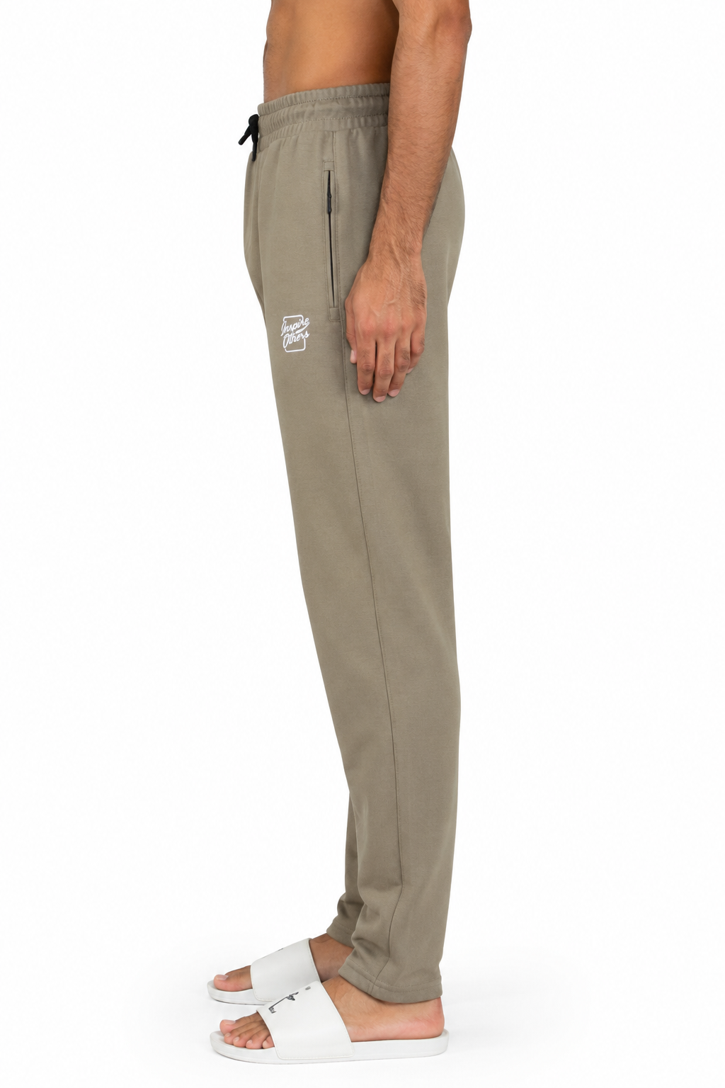 CloudEase Premium Lounge Trackpants– Stone Grey