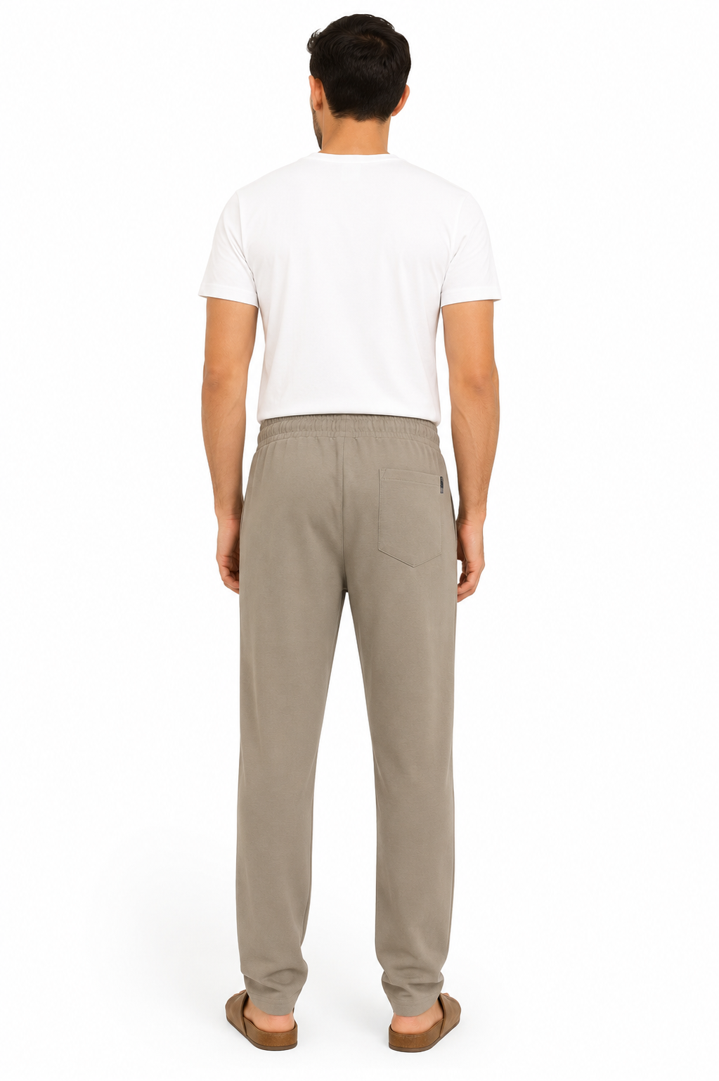 CloudEase Premium Lounge Trackpants– Stone Grey