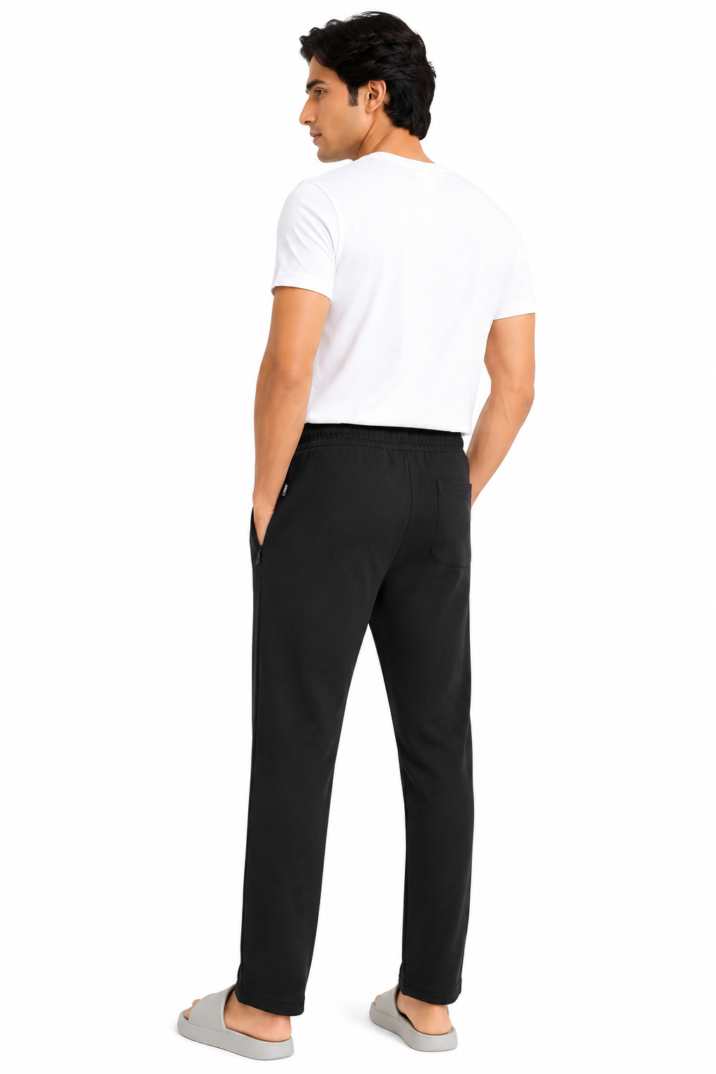 CloudEase Premium Lounge Trackpants– Black