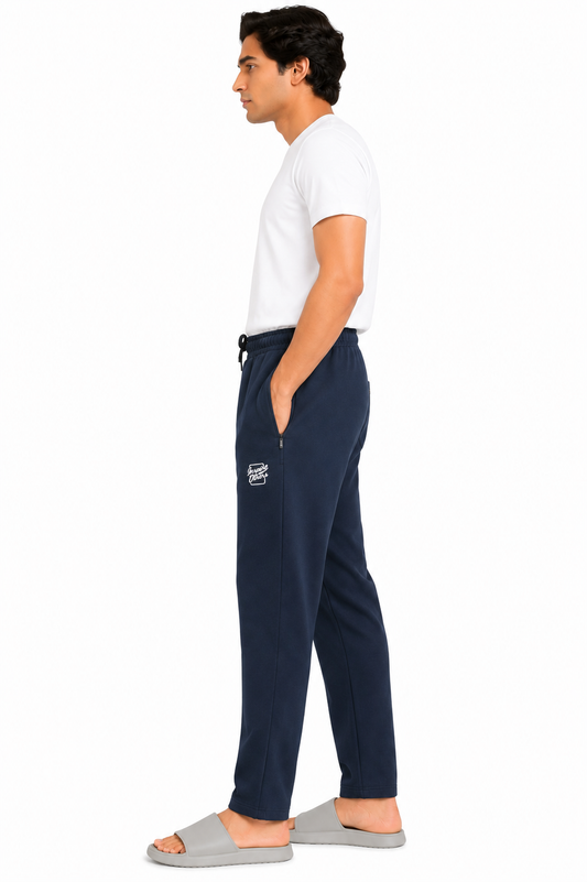 CloudEase Premium Lounge Trackpants– Navy Blue