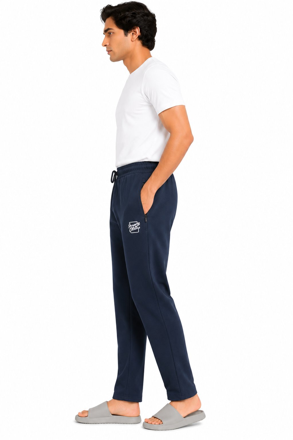 CloudEase Premium Lounge Trackpants– Navy Blue